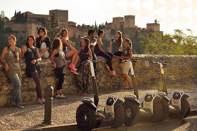 Albayzin Express Segway & eBike with Play Granada - Paseo de Los Tristes and the ride to the lane with a name