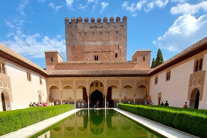 Alhambra and Nasrid Palaces Guided Tour with Tickets - Reserved tickets and skip-line entry that actually saves your day