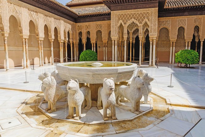 Alhambra Ticket and Guided Tour with Nasrid Palaces - Getting there: Polinario Café Bar is the anchor point