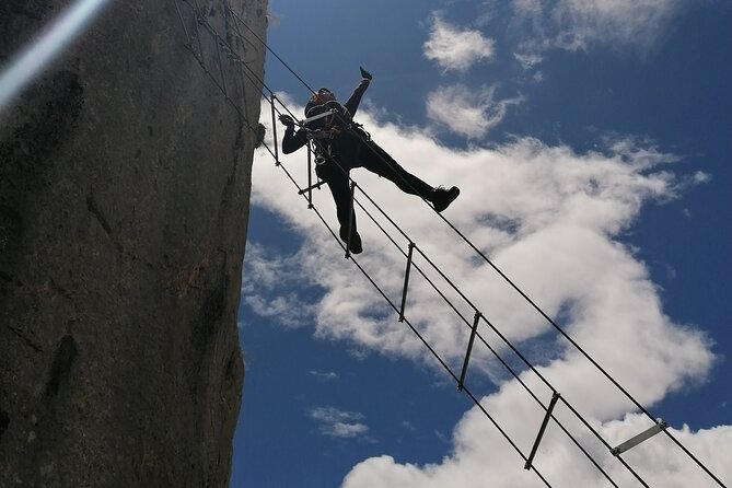 Climbing the John Hogbin Via Ferrata with Lunch - The toast and lunch: what you actually get after you earn the view