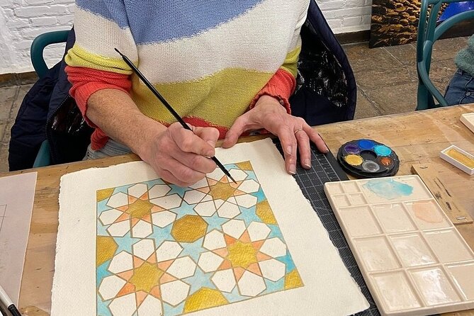 Drawing and Painting Class of Alhambra in Granada - Painting Your Design With Watercolour or Gouache