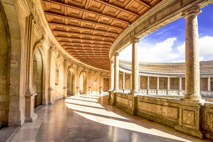 From Costa del Sol: Granada, Alhambra + Nasrid Palaces Tour - Entering the Alhambra: Charles V, Nasrid Palaces, and Patio de los Leones