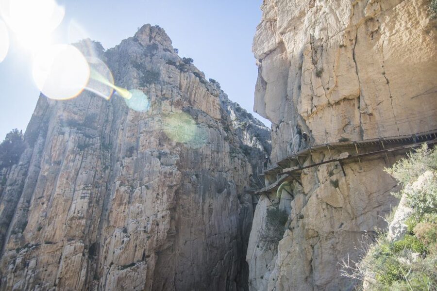 From Granada: Caminito Del Rey Day Trip - Walking the Caminito: The 5 km Experience at 100 Meters High
