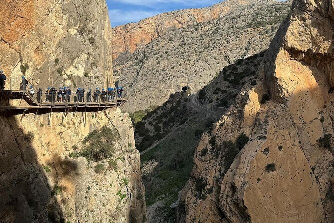 From Granada: Caminito del Rey Tour with Private transportation - Walking the Gorge: Flat Trail, Big Heights, Bridges, and Lookouts