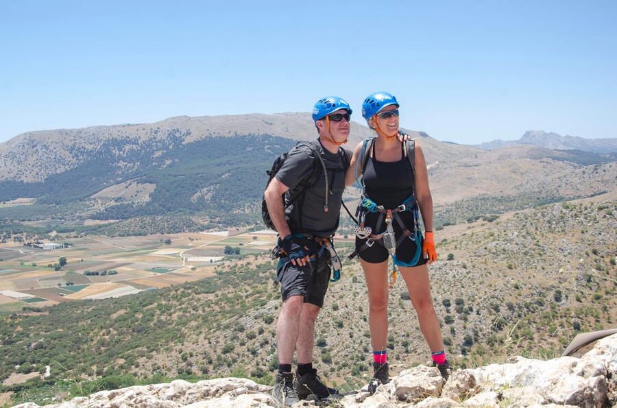 From Granada: Climb Zafarraya's 'Via Ferrata John Hogbin' - Photos and videos, plus the small-group pace