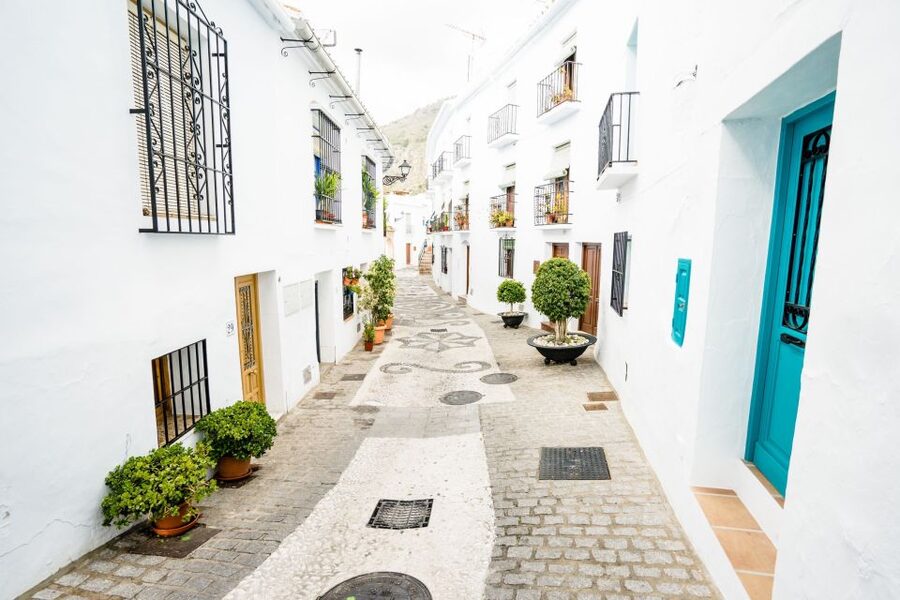 From Granada: Skip-the-Line Nerja Cave and Frigiliana - Start at Plaza de las Descalzas, then settle into the ride