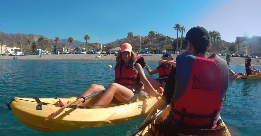 From La Herradura: Maro Cerro Gordo Kayak Tour - Where the tour starts in La Herradura, and what you should bring