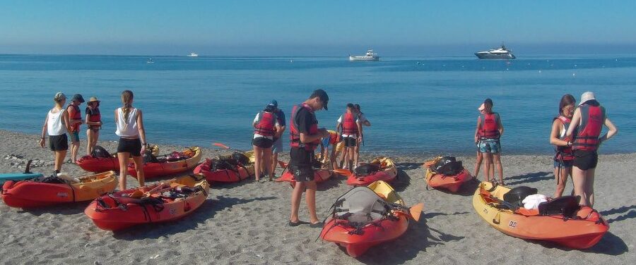 From La Herradura: Maro Cerro Gordo Kayak Tour - Cerro Gordo cliffs: what to watch for from the kayak