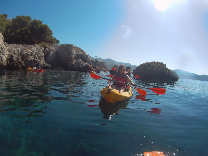 From La Herradura: Maro Cerro Gordo Kayak Tour - The return trip and the “passing by” moments
