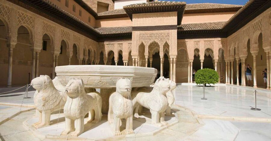 Granada: Alhambra Small Group Tour with Nasrid Palaces - Entering the Alhambra complex with a short setup that saves your sanity