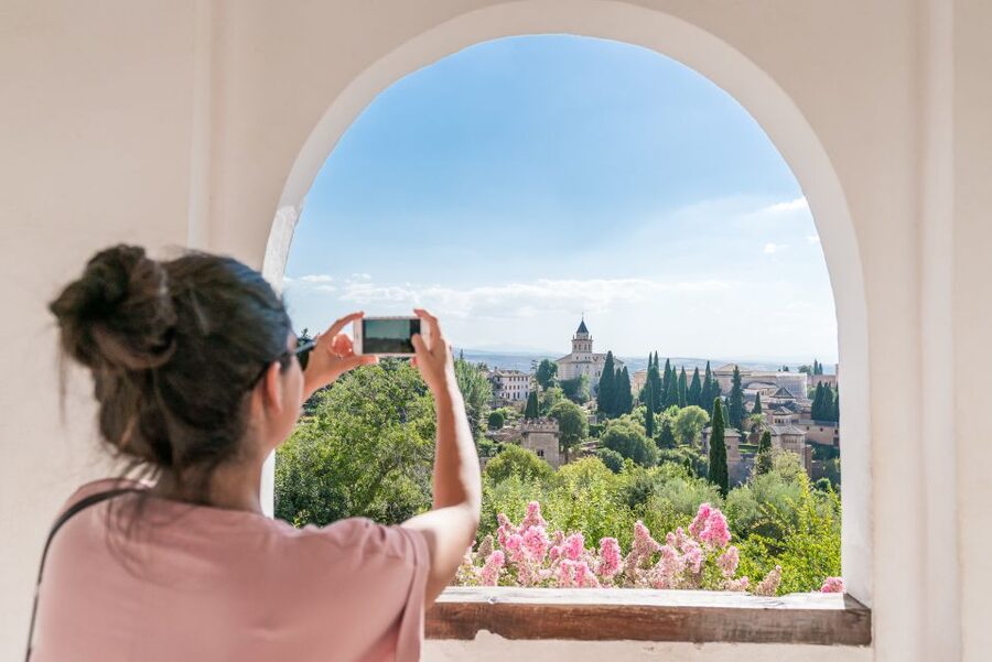 Granada: Alhambra Ticket and Guided Tour with Nasrid Palaces - Meeting the guide and getting in without the usual stress