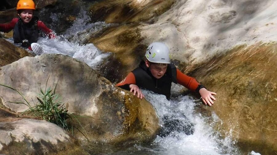 Granada: Family Canyoning in Río Verde - Gear up fast: neoprene suits, helmets, and harnesses