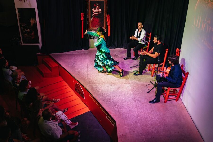 Granada: Flamenco Show in La Alboreá - Wine and Iberian Snacks: A Simple Add-On That Fits the Night