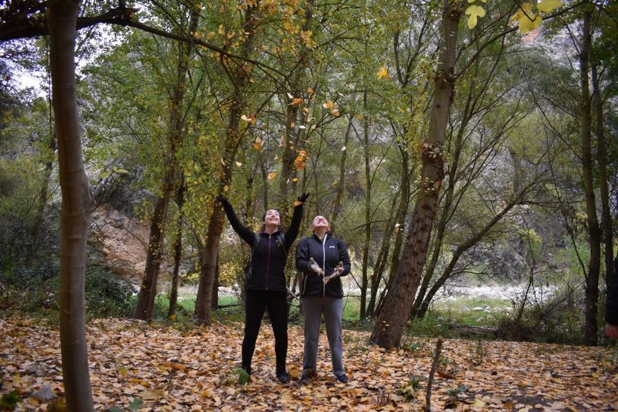Granada: Hiking along the Gollizno route - Ancient cave paintings and La Corcuela fountain break