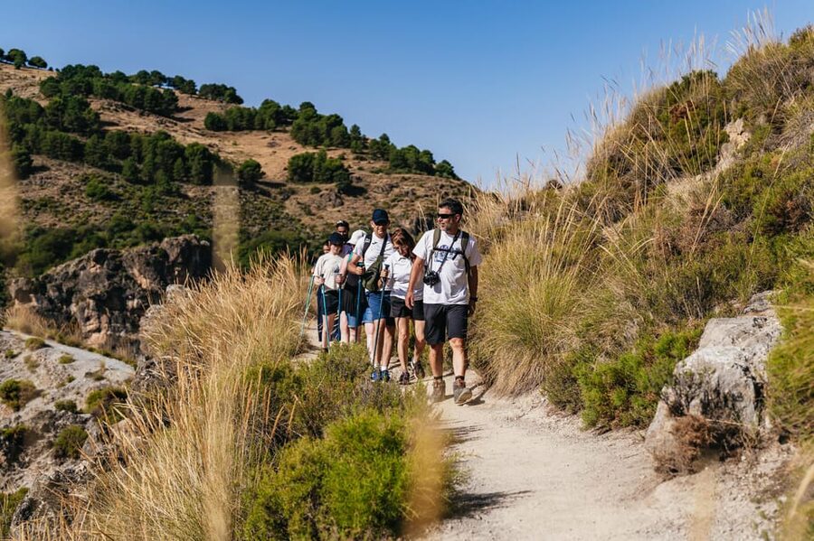 Granada: Los Cahorros de Monachil Canyon Hiking Tour - Breaks, fruit/snacks, and why hands-free walking is smart