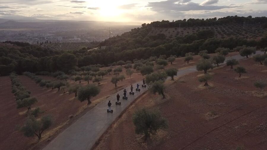 Granada: Mountains and Landscapes Off-Road Segway Tour - Alhambra area green parks and the stories you hear as you ride