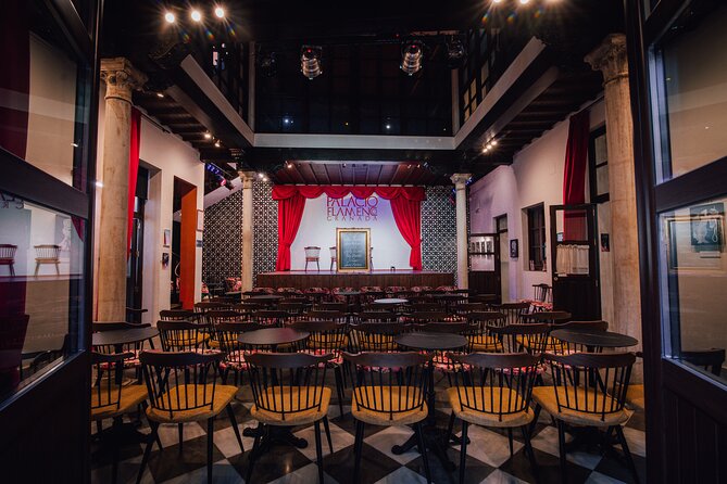 Grenada: Flamenco Palace, the best show in the center - The Palace Setting and Elevated Stage: Your View is Part of the Value