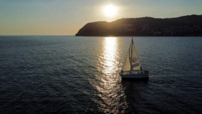 Maro-Nerja: Sailing at Sunset