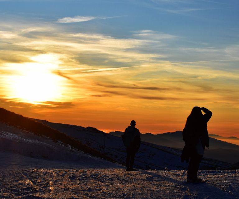 Sunset in Sierra Nevada at 2,500m altitude - The Short Walk to the Sunset Point, Just Over 10 Minutes