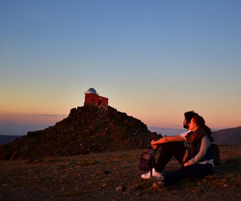Sunset in Sierra Nevada at 2,500m altitude - Getting From Granada to the Summit: The Van Ride That Sets the Mood