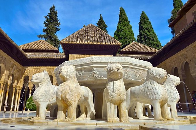 Tickets included: Alhambra Tour (Gardens, Alcazaba, Generalife) - English guide, headphones, and the small-group advantage