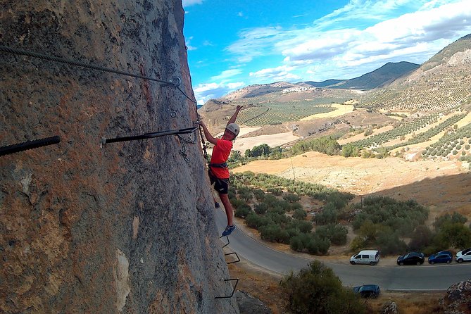Vía Ferrata in Granada - Moclín - Included extras: snacks, afternoon tea, and transfers that remove hassle