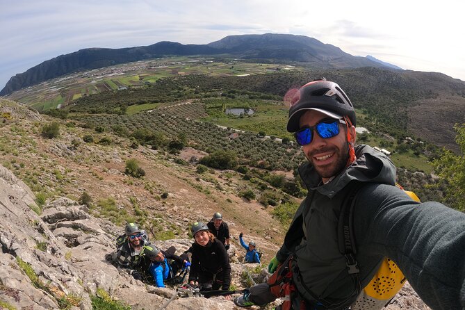 Via Ferrata John Hogbin with Photos - The 8 meter abseil: controlled descent, real payoff